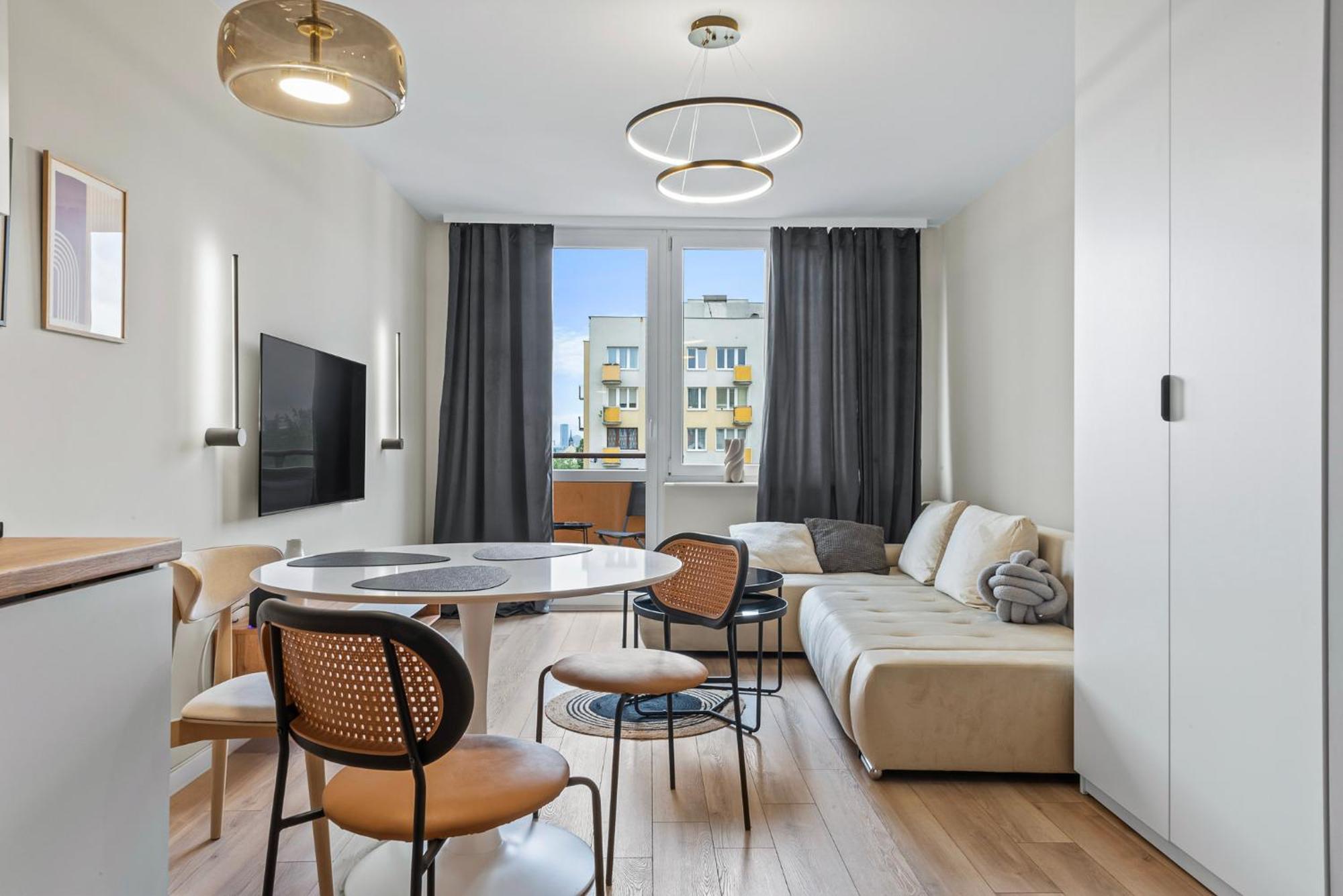 Rentplanet - Apartament Miedzynarodowa Варшава Екстериор снимка