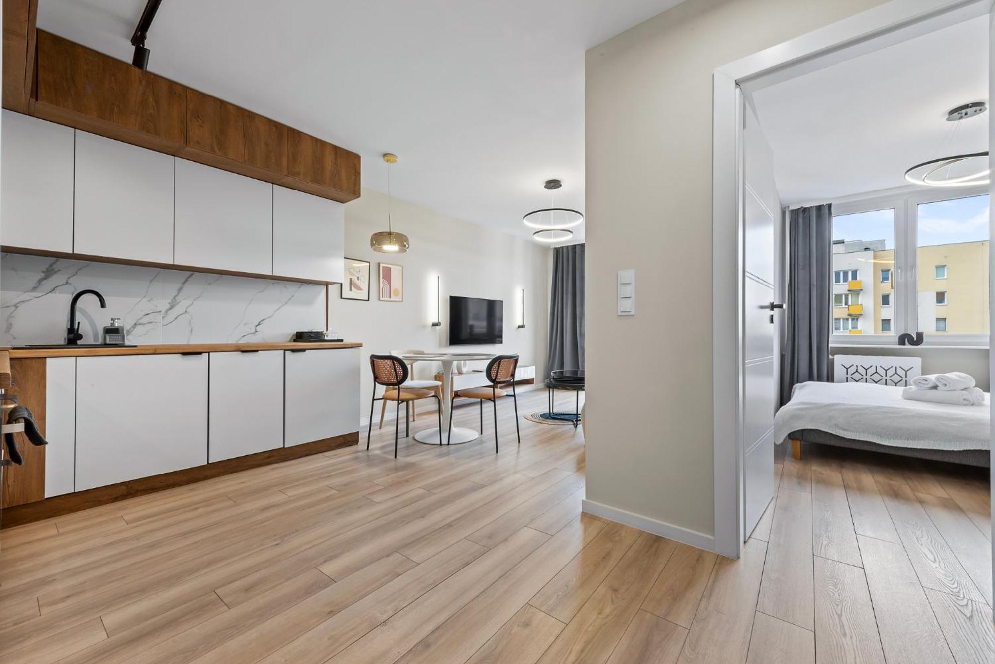 Rentplanet - Apartament Miedzynarodowa Варшава Екстериор снимка
